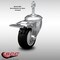 Service Caster 3.5 Inch SS Black Polyurethane 3/8 Inch Threaded Stem Caster Total Lock Brake SCC-SSTSTTL20S3514-PPUB-BLK-381615 - alternate 1